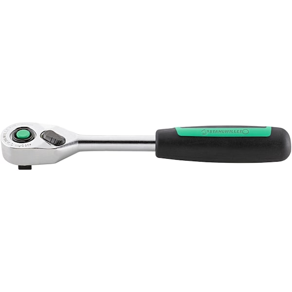 10 mm (3/8") QuickRelease ratchet, fine tooth WA.4.5 Degree L.193 mm, 435QR N